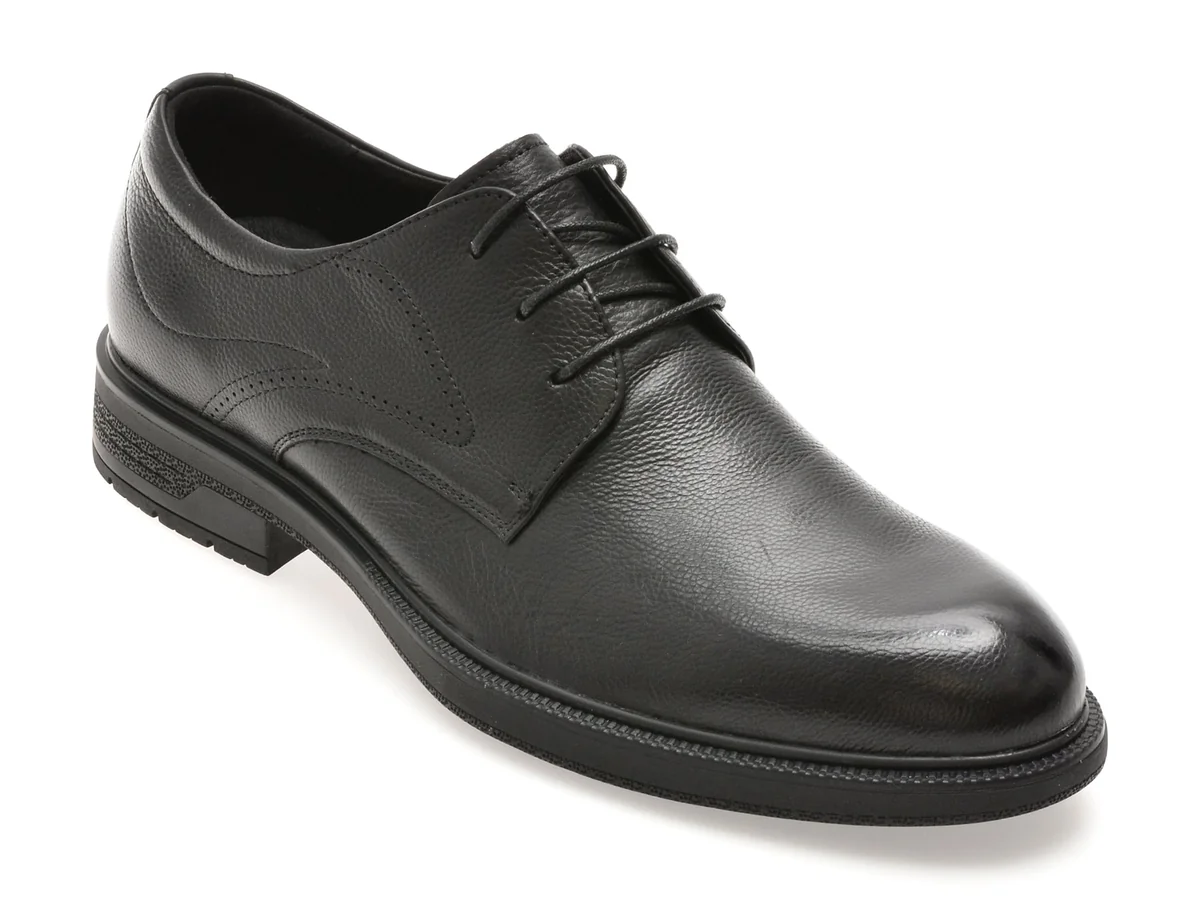 Pantofi Eleganti Epica Negri 56520 Din Piele Naturala