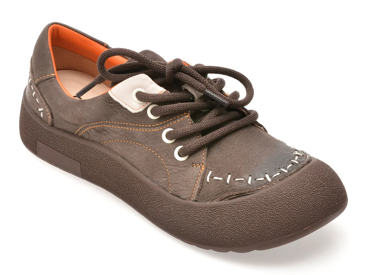 Pantofi Gryxx Gri 3158 Din Piele Naturala