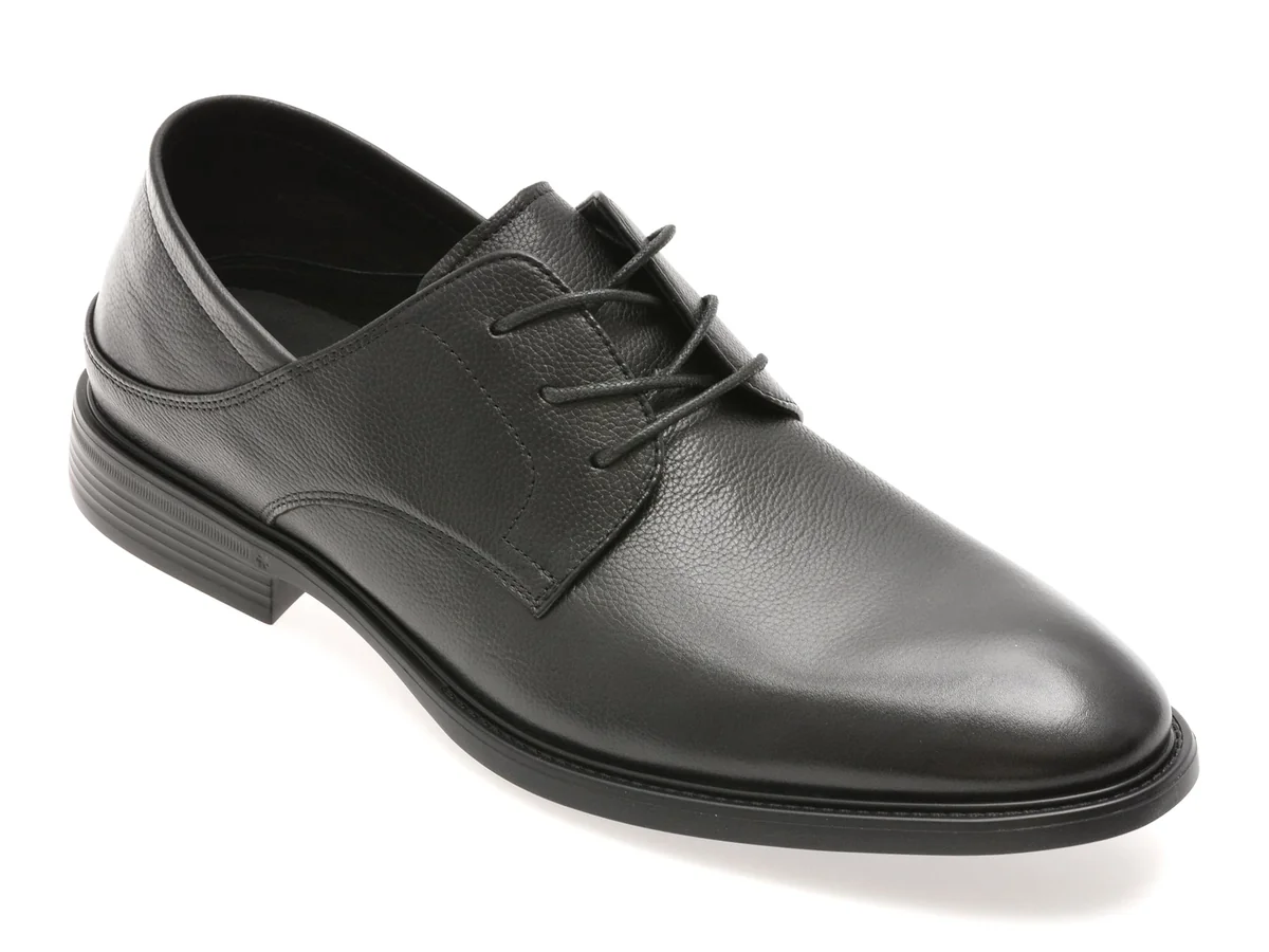 Pantofi Eleganți Epica Negri, 893902, Din Piele Naturală
