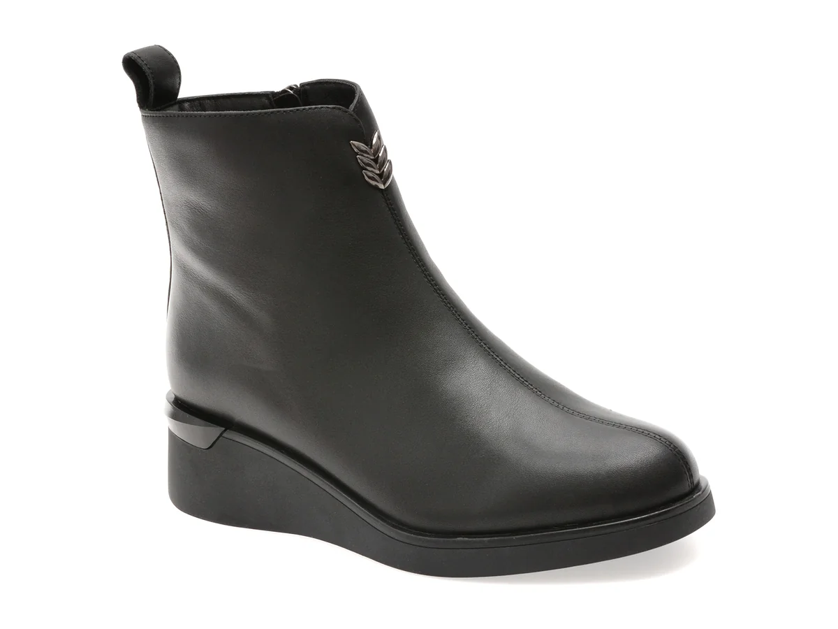 Ghete Gryxx Negre, DX01352, Din Piele Naturala