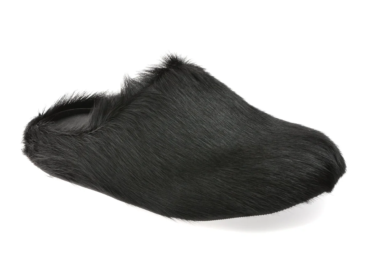 Papuci Gryxx Negri, L029, Din Piele Naturala