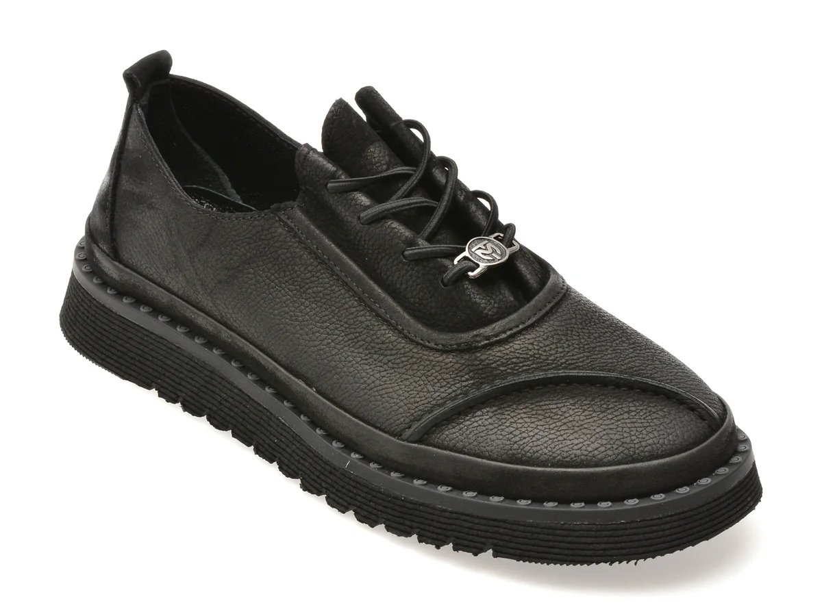 Pantofi Gryxx Negri 251KS59 Din Nabuc