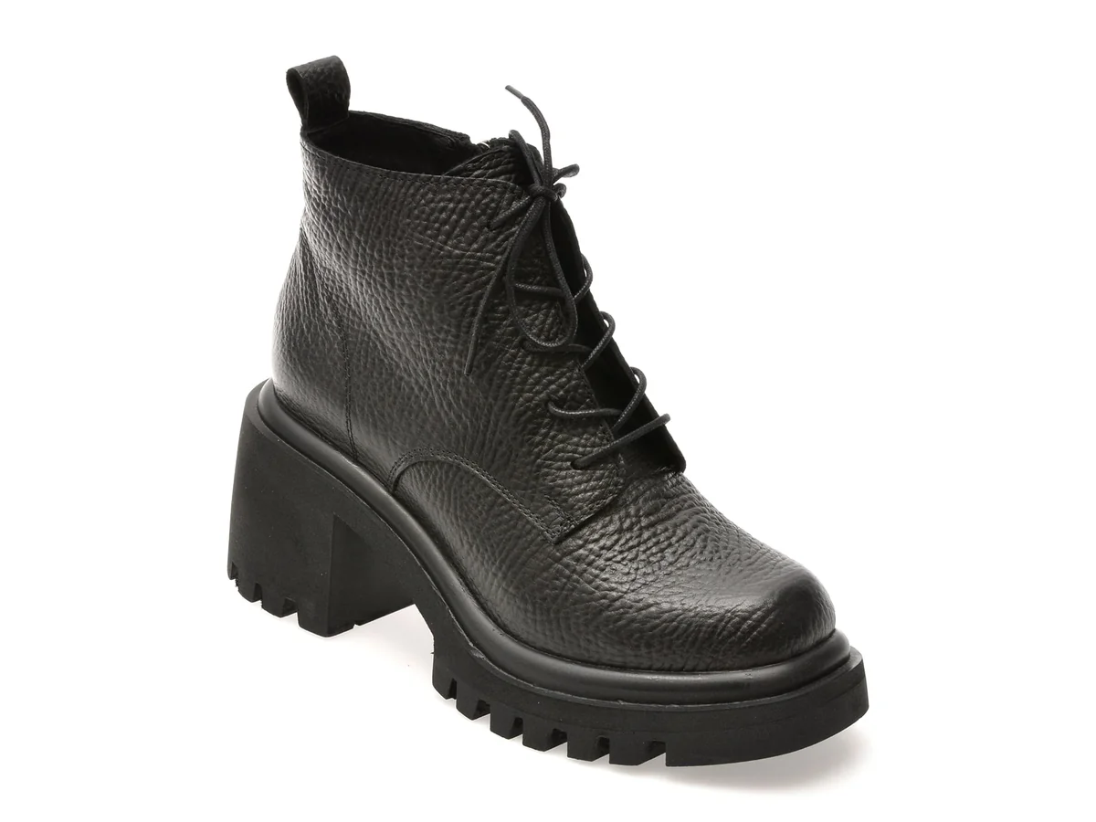 Ghete Gryxx Negre, 3772773, Din Piele Naturală