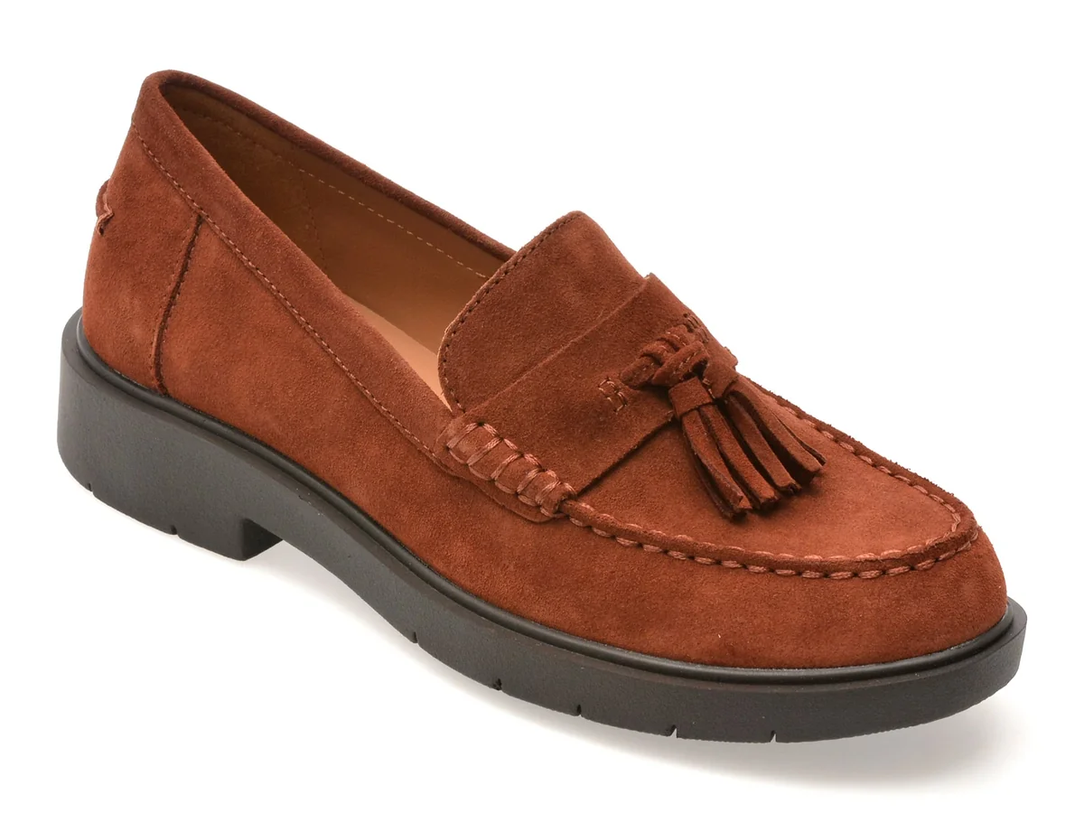 Mocasini Geox Maro D26QRC Din Piele Intoarsa