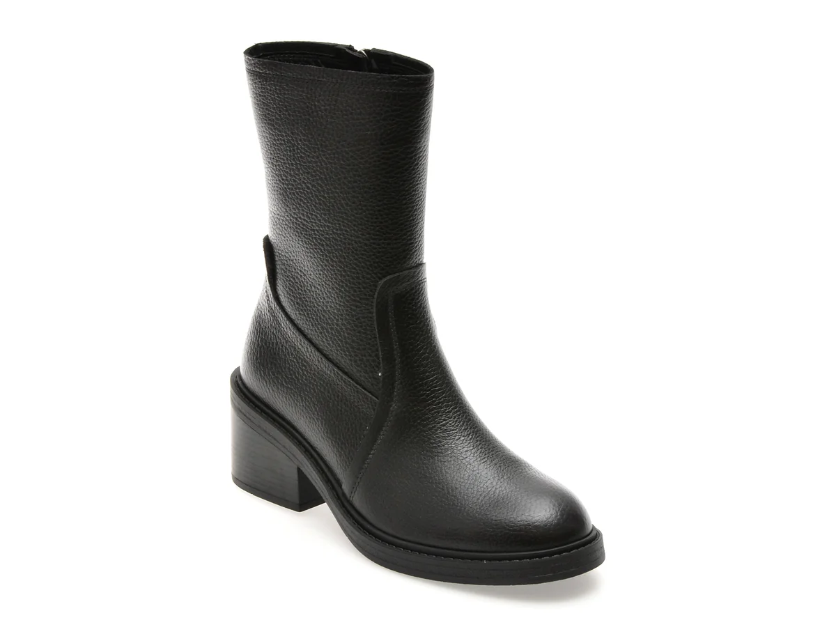Ghete Epica Negre 484525 Din Piele Naturala