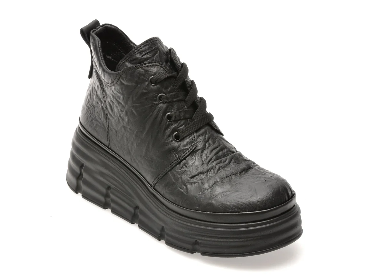 Ghete Gryxx Negre, 387625, Din Piele Naturala
