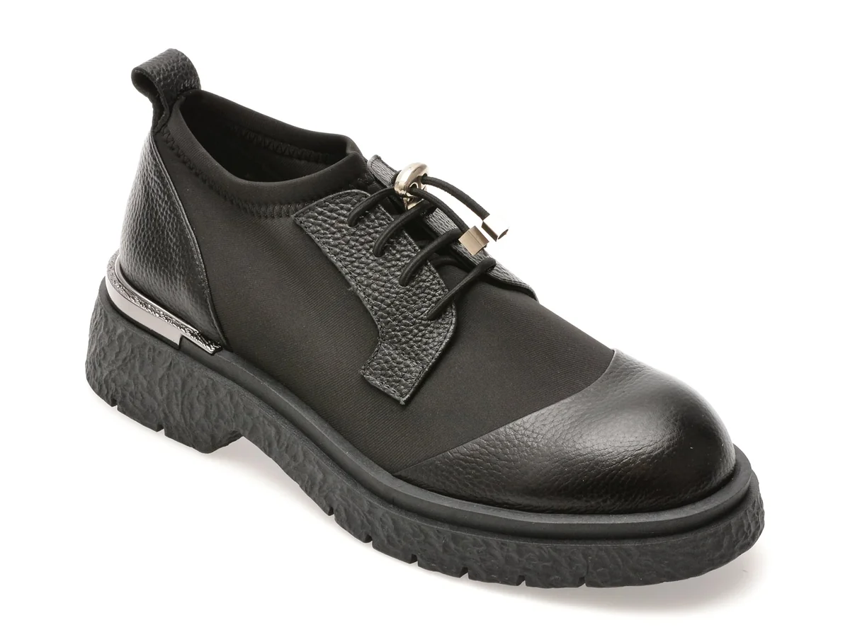Pantofi Epica Negri 3941100 Din Material Textil