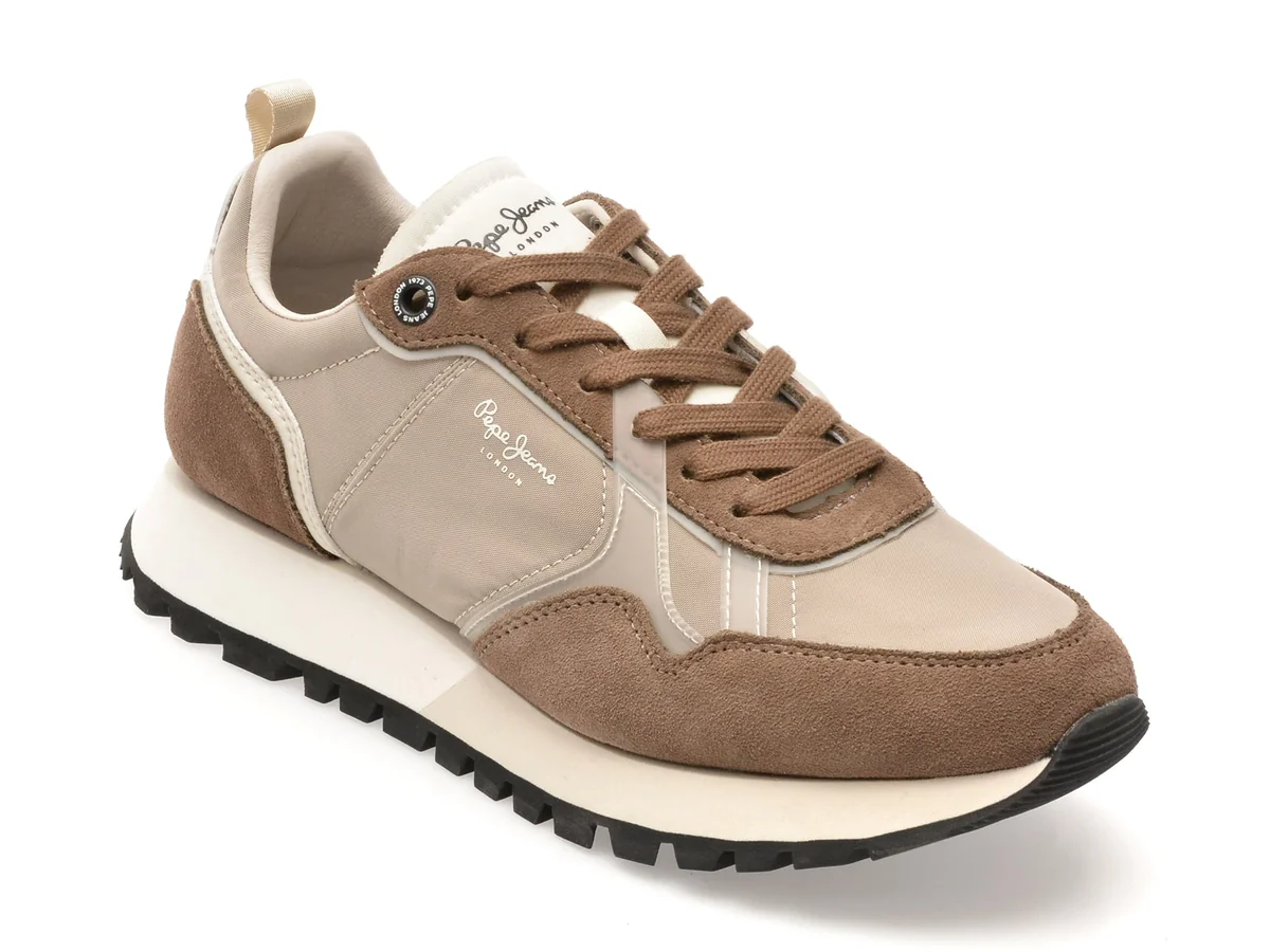Pantofi Sport Pepe Jeans Gri MS40001 Din Material Textil