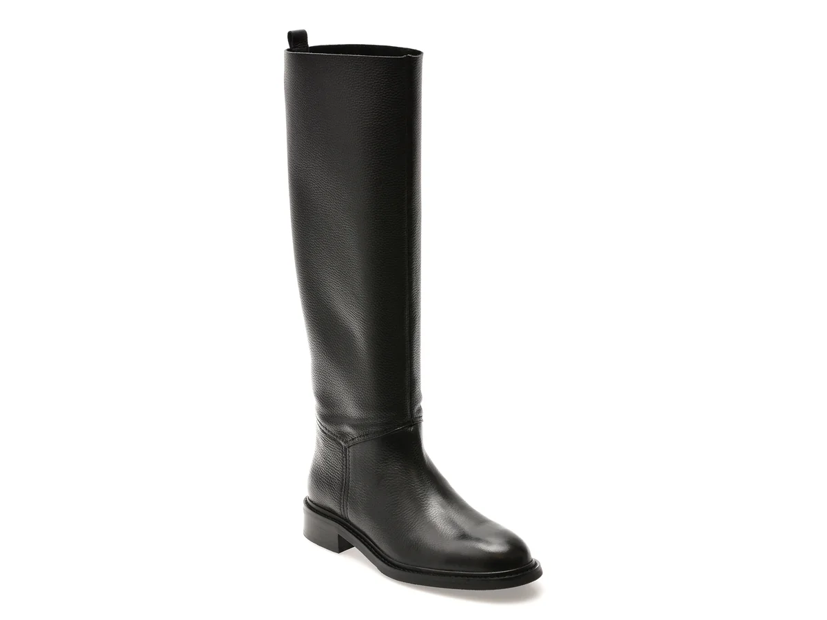 Cizme Epica Premium Negre 1713 Din Piele Naturală