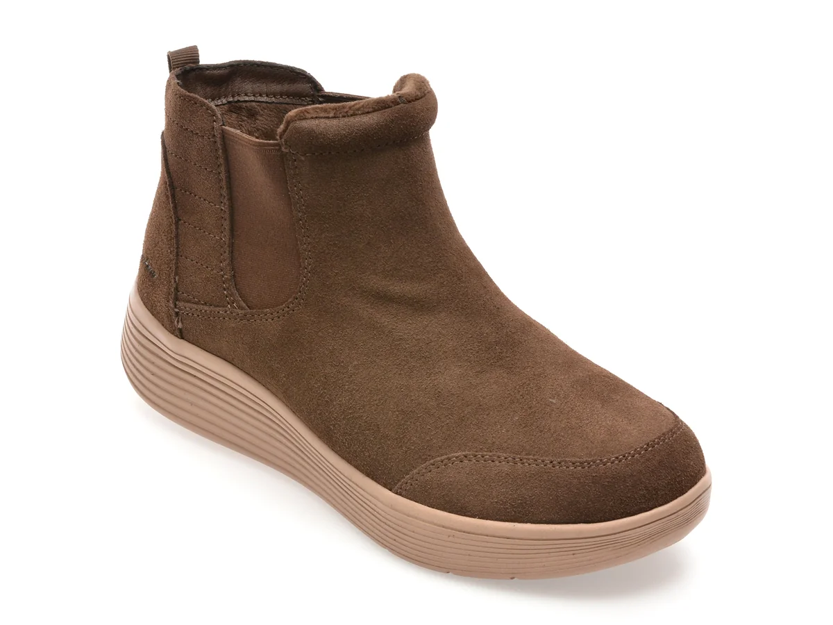 Ghete Skechers Maro, Arch Fit Laguna, Din Piele Întoarsă