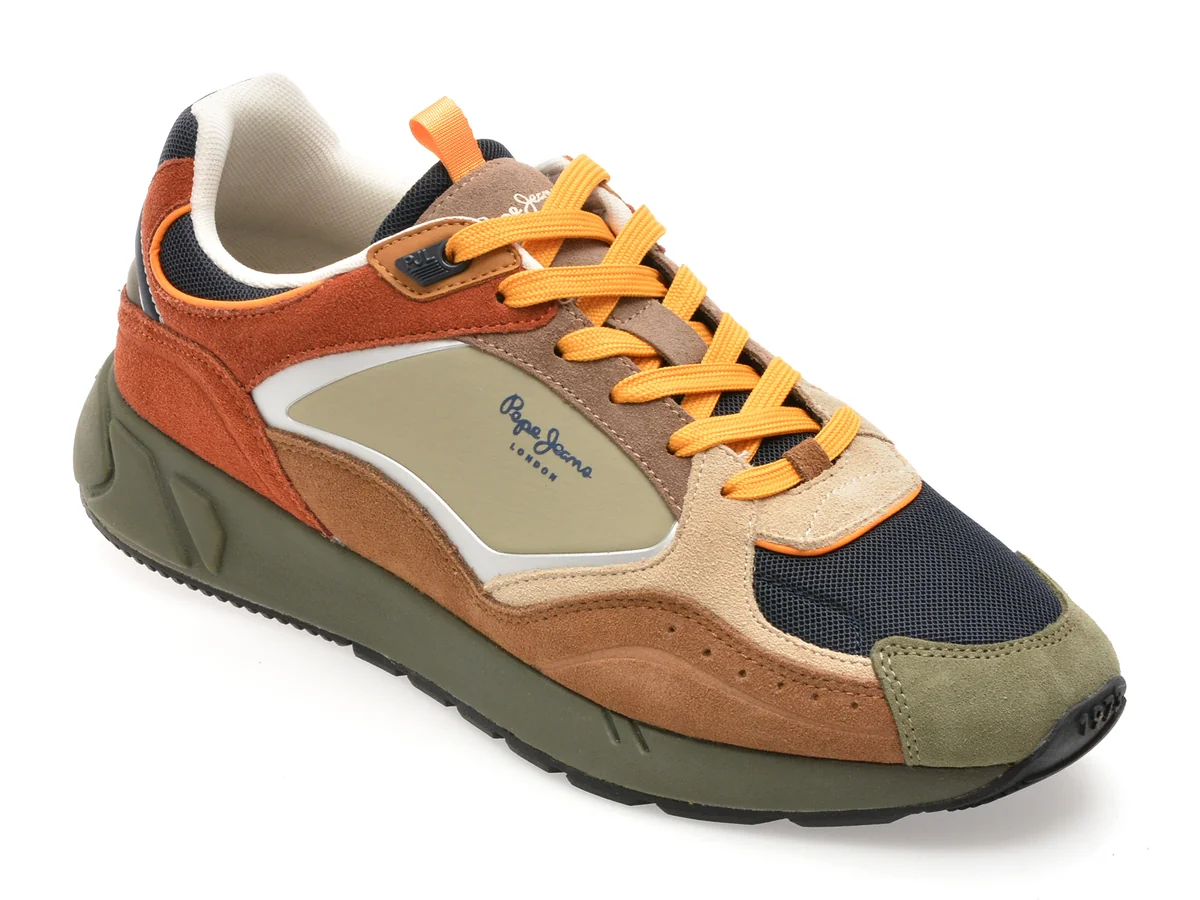 Pantofi Sport Pepe Jeans Multicolor, MS60002, Din Material Textil