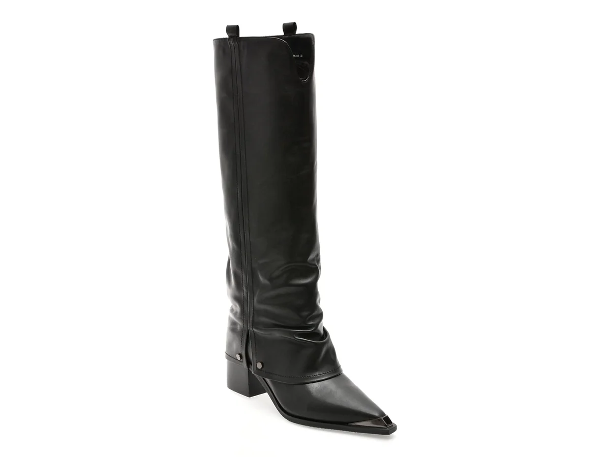 Ciocate Elegante Epica Negre W1166 Din Piele Naturala