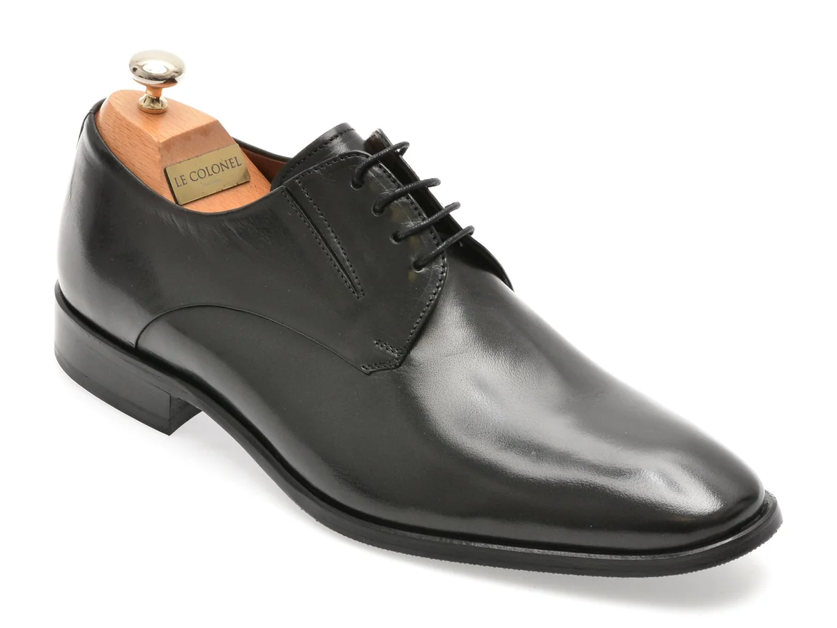 Pantofi Eleganți Le Colonel Negri, 50805, Din Piele Naturală