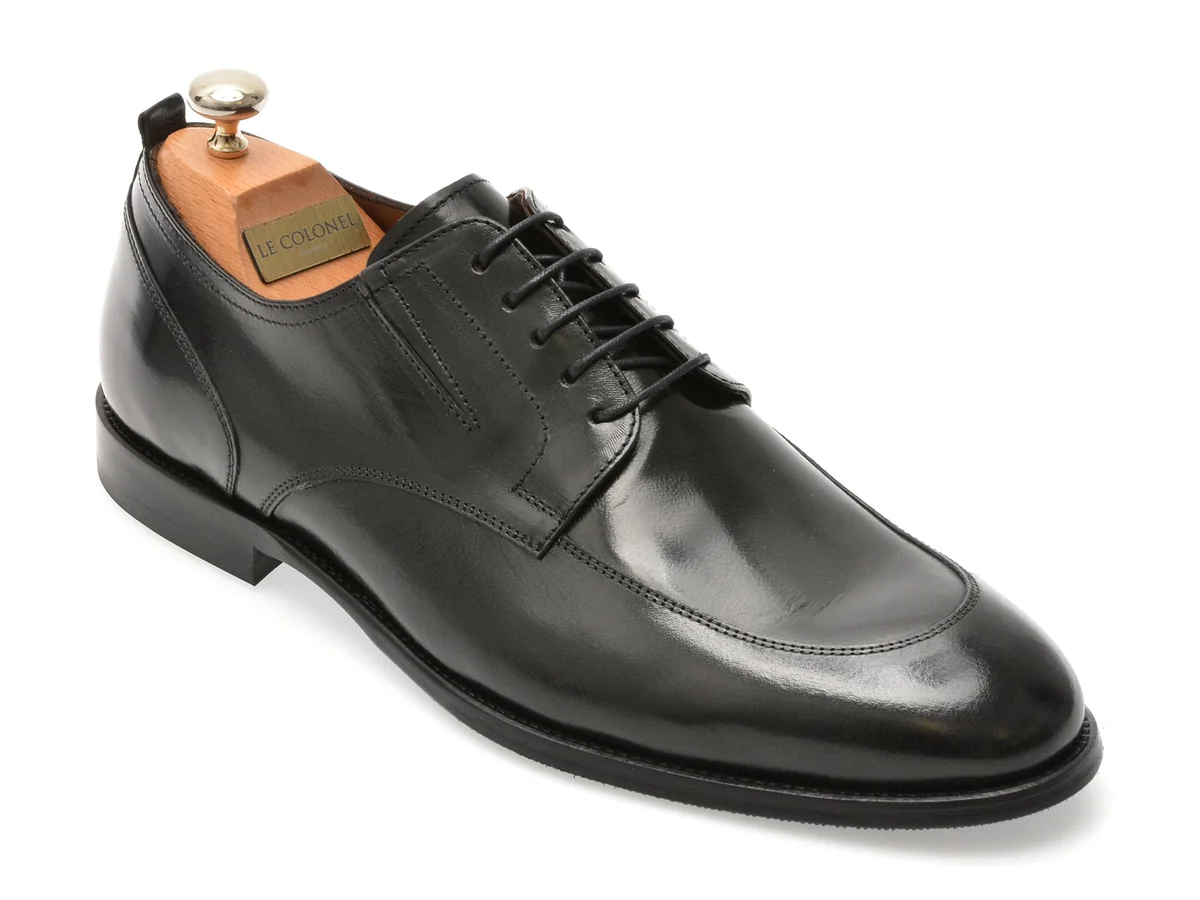 Pantofi Eleganți Le Colonel Negri, 63622, Din Piele Naturală