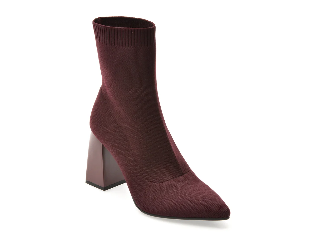 Botine Flavia Passini Visinii, AC5946, Din Material Textil