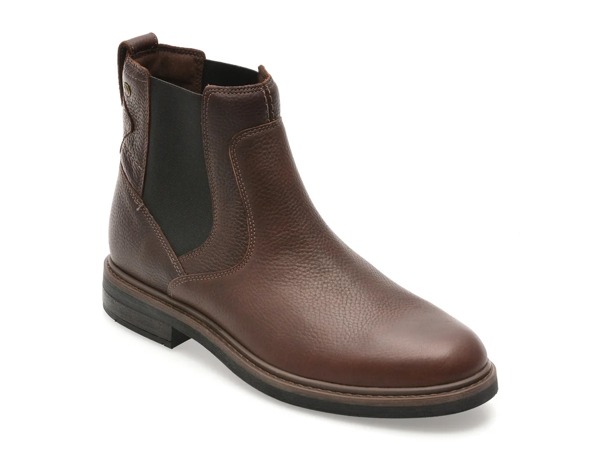 Ghete Clarks Maro, Newford Easy, Din Piele Naturală