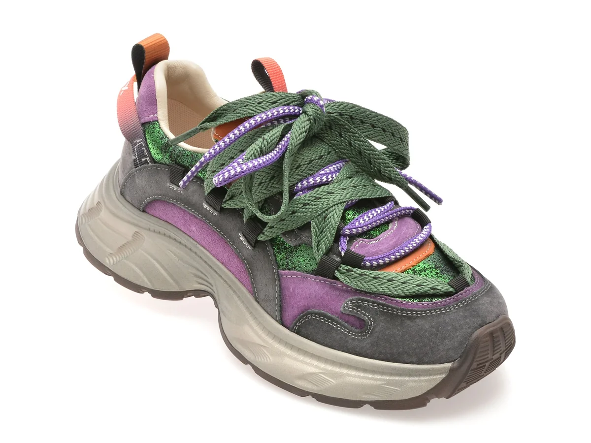 Pantofi Sport Gryxx Multicolor, 6999, Din Piele Ecologică