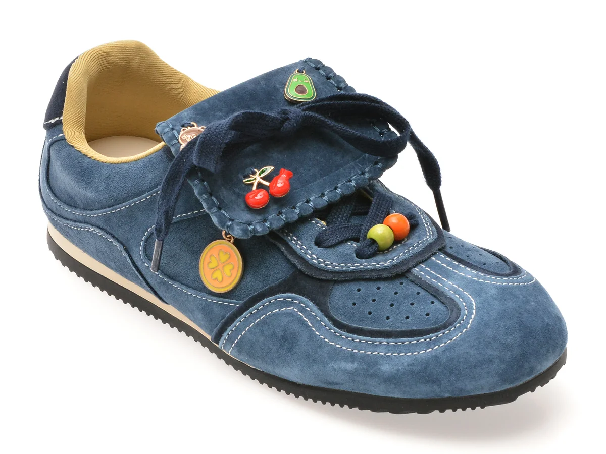 Pantofi Sport Gryxx Bleumarin, A903, Din Năbuc