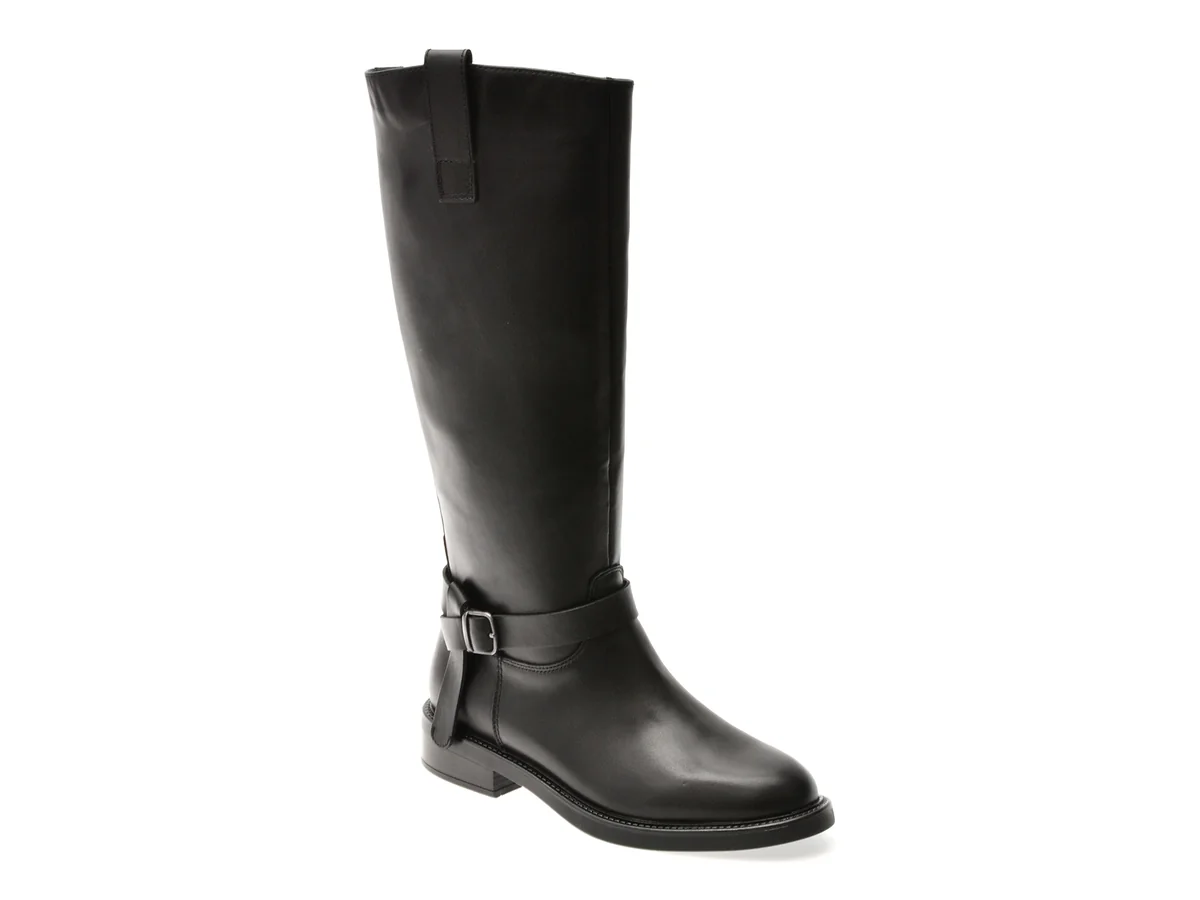 Cizme Aldo Negre, Philippa 001, Din Piele Naturală