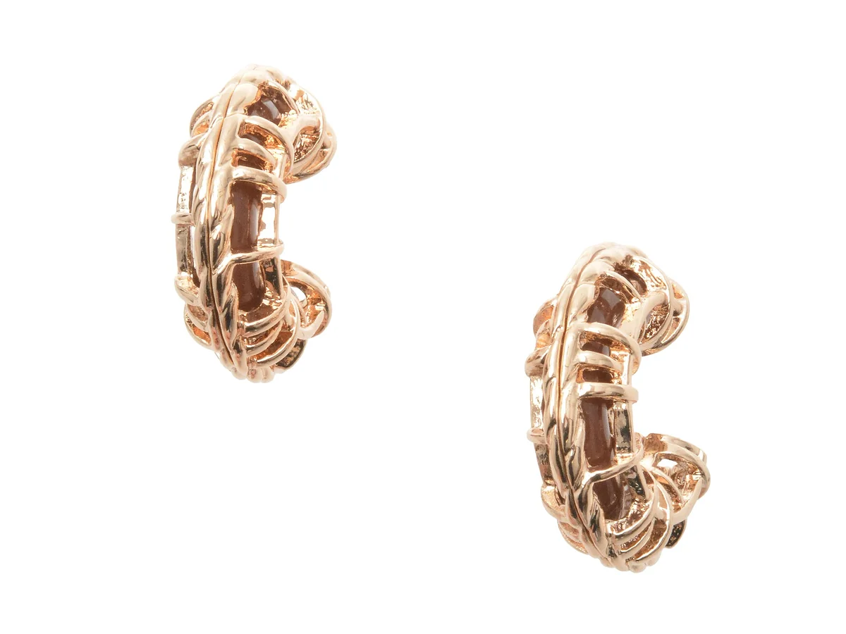 Cercei Aldo Aurii, Caged Hoop 240, Din Metal