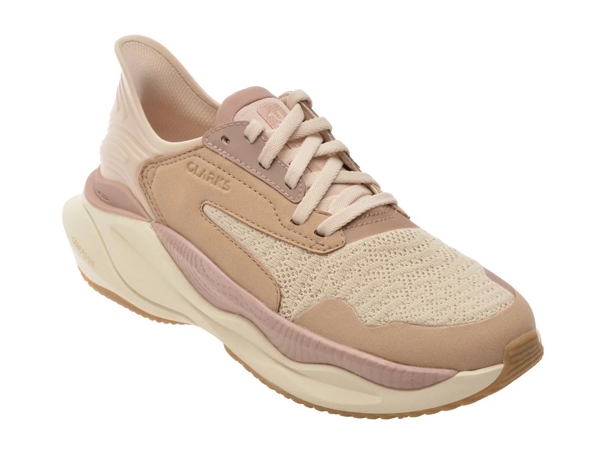 Pantofi Sport Clarks Multicolor, Pace, Din Material Textil