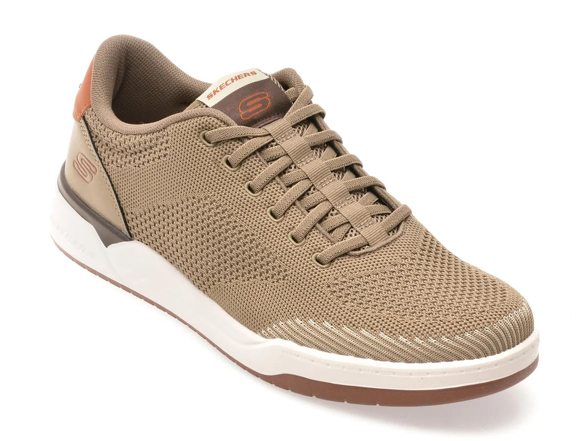 Pantofi Sport Skechers Bej, Corliss, Din Material Textil