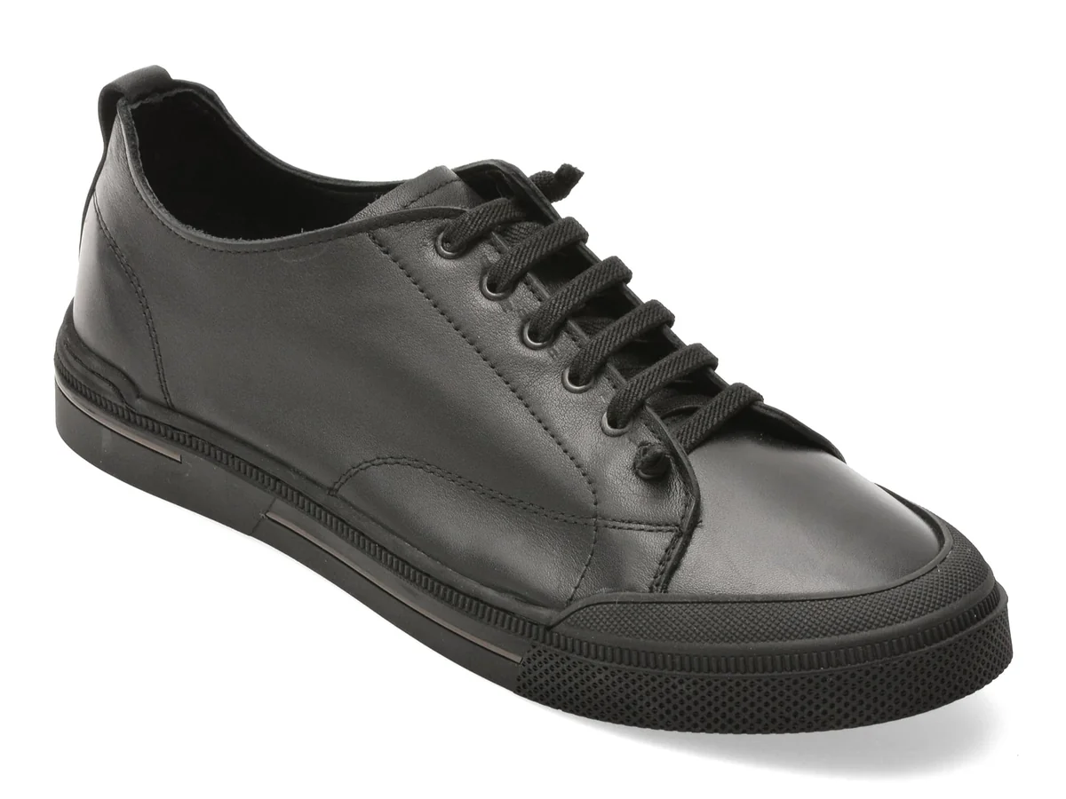 Pantofi Sport Gryxx Negri 26Y10 Din Piele Naturala