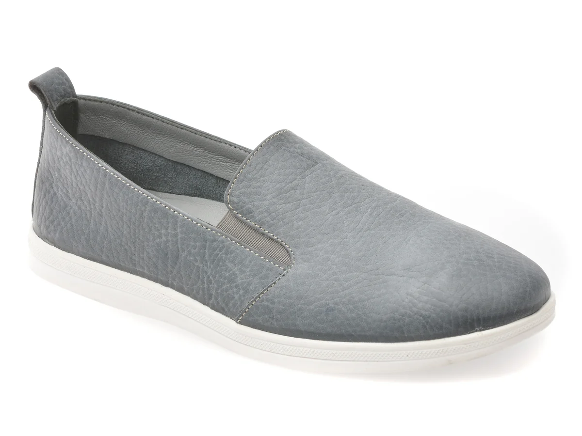 Pantofi EvidA Gri, EV2812, Din Nabuc