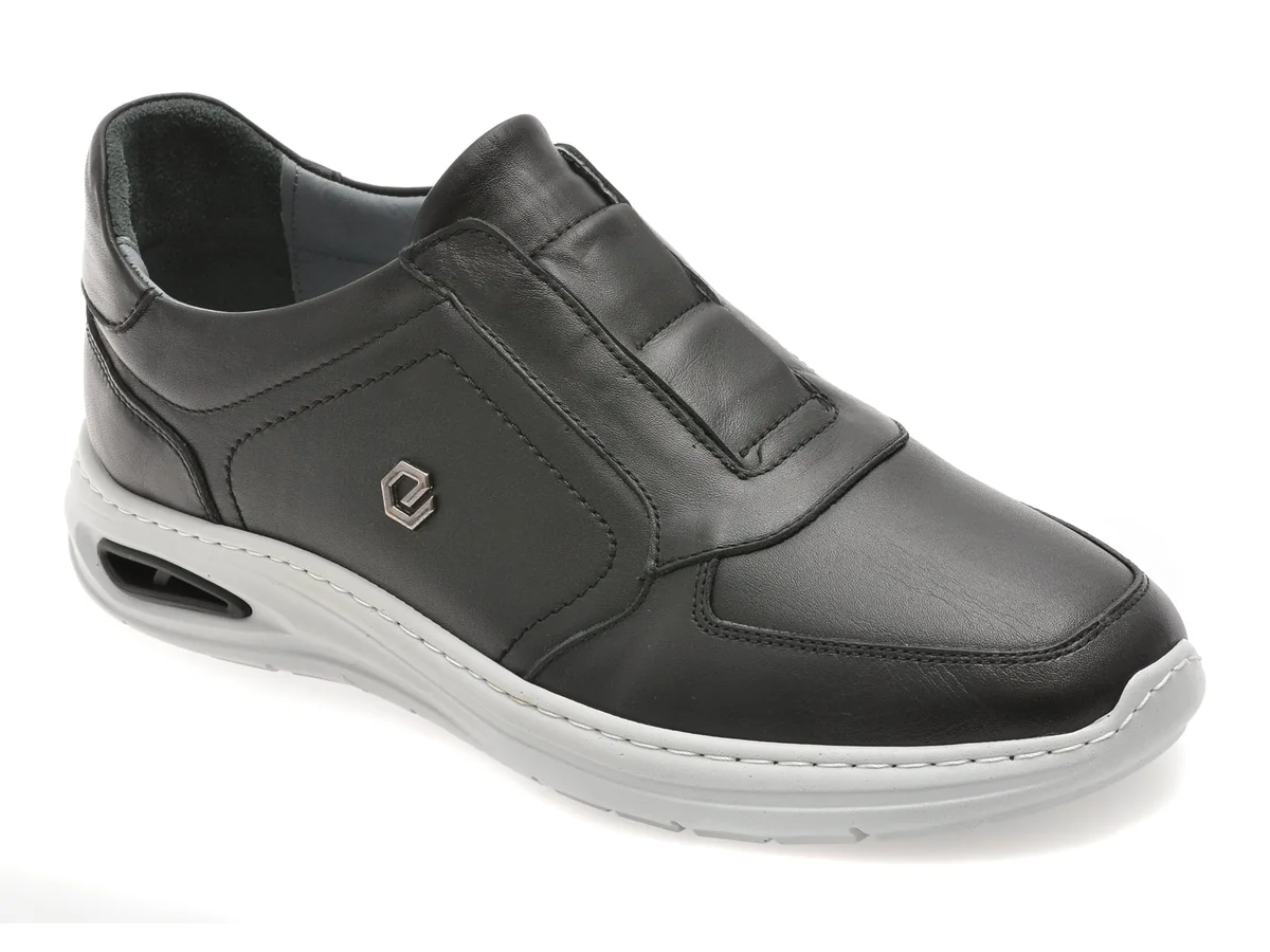 Pantofi Sport Bite The Bullet Negri, Nr 250, Din Piele Naturala