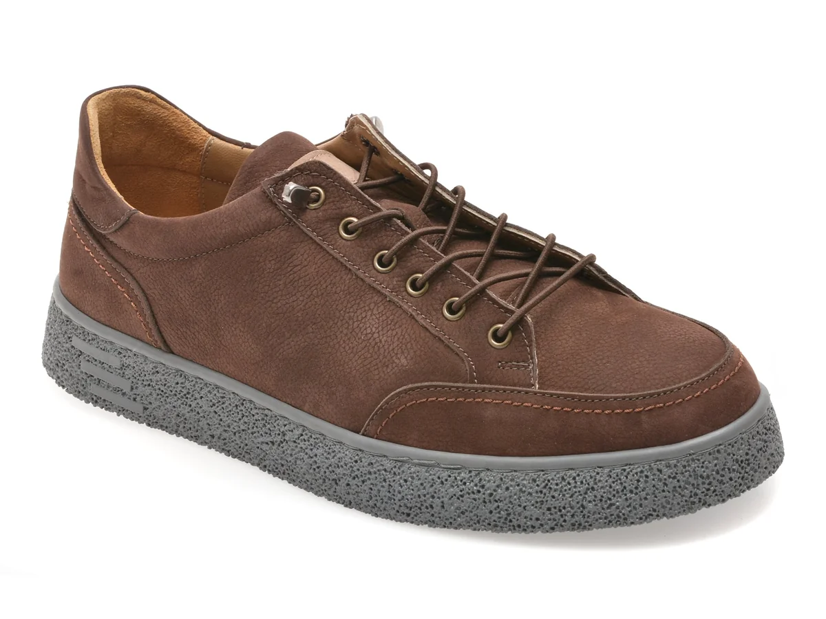 Pantofi Sport Bite The Bullet Maro, RW1138, Din Năbuc