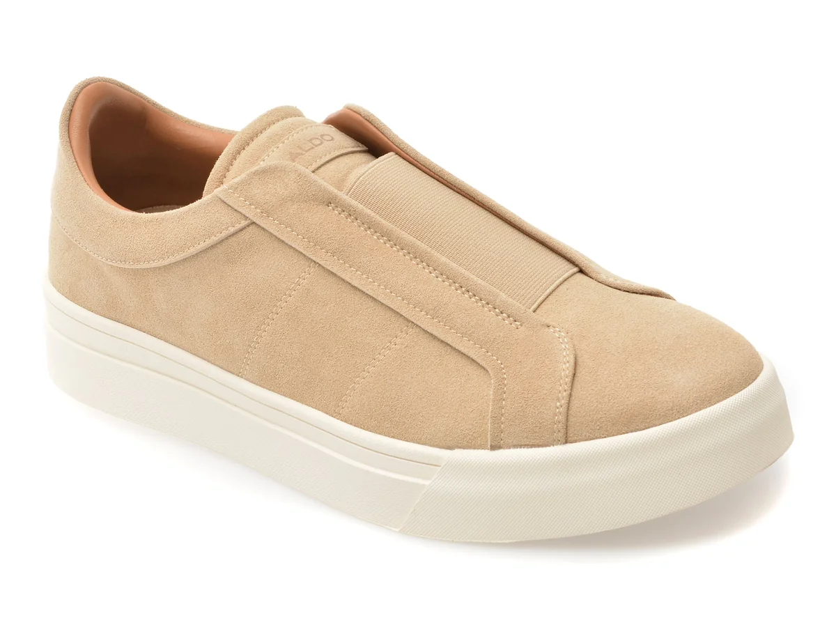 Pantofi Sport Aldo Bej, Auren 271, Din Piele Întoarsă