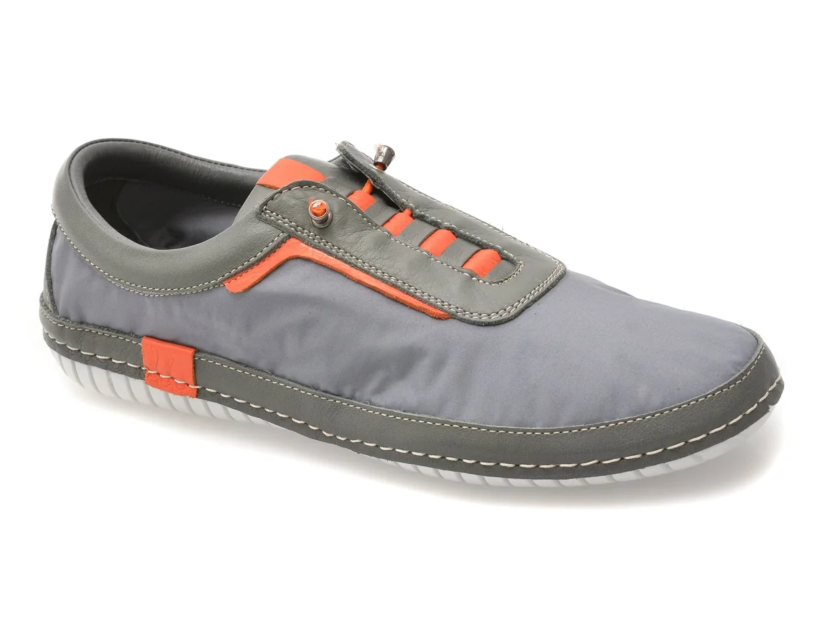 Pantofi Sport Evida Gri, EV2925, Din Material Textil