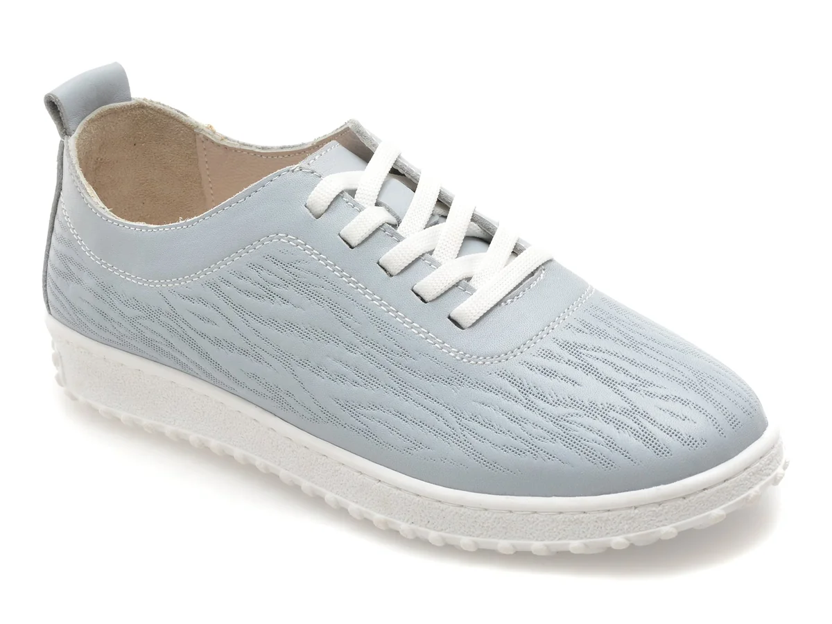 Pantofi Sport Gryxx Albastre, CS672, Din Piele Naturala