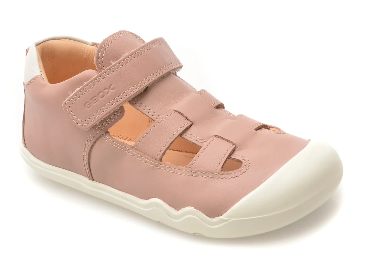 Pantofi Sport GeoX Roz, B5563A, Din Piele Naturală