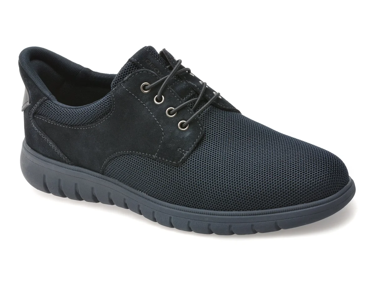 Pantofi Sport Geox Bleumarin, U654JA, Din Material Textil