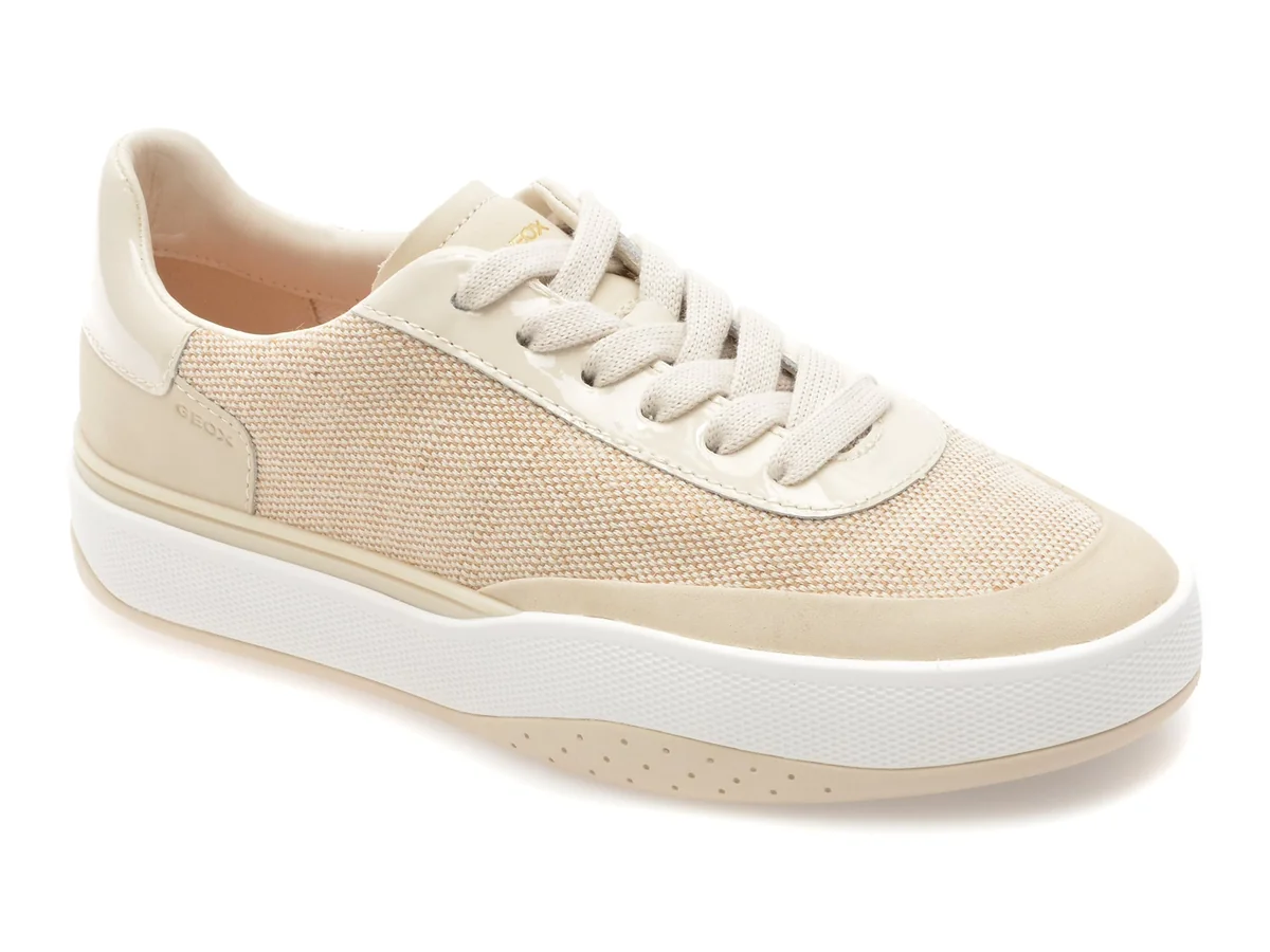 Pantofi Sport Geox Gri, D655KA, Din Material Textil