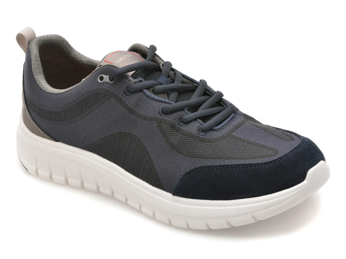 Pantofi Sport Geox Bleumarin, U65N4A, Din Material Textil