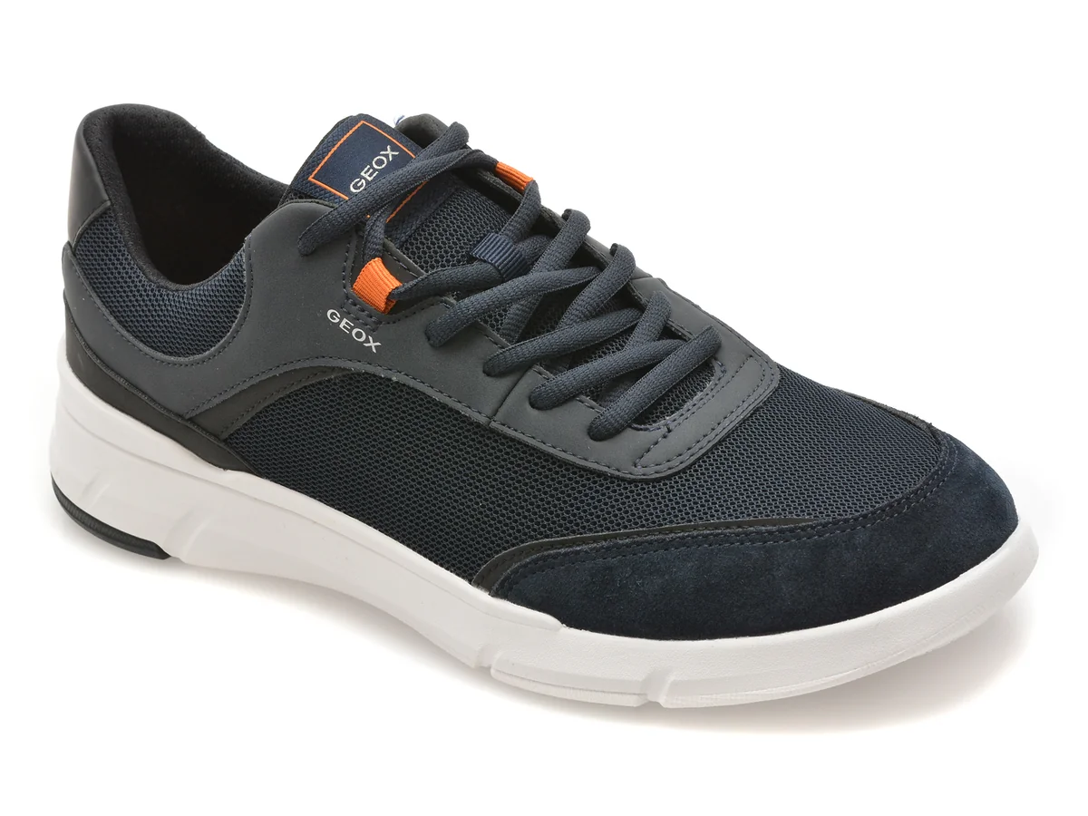 Pantofi Sport GeoX Bleumarin U65N8A Din Material Textil