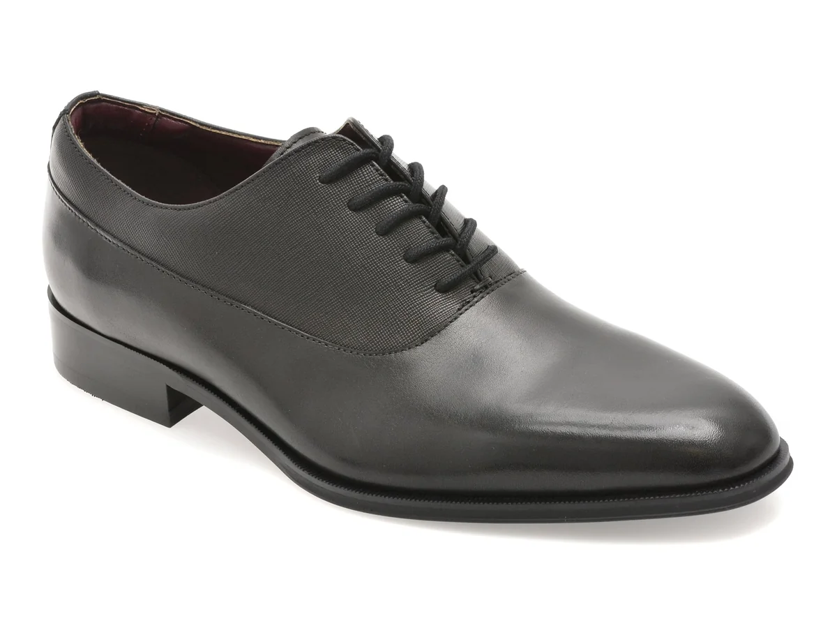 Pantofi Eleganți Aldo Negri, Debonair 007, Din Piele Naturala