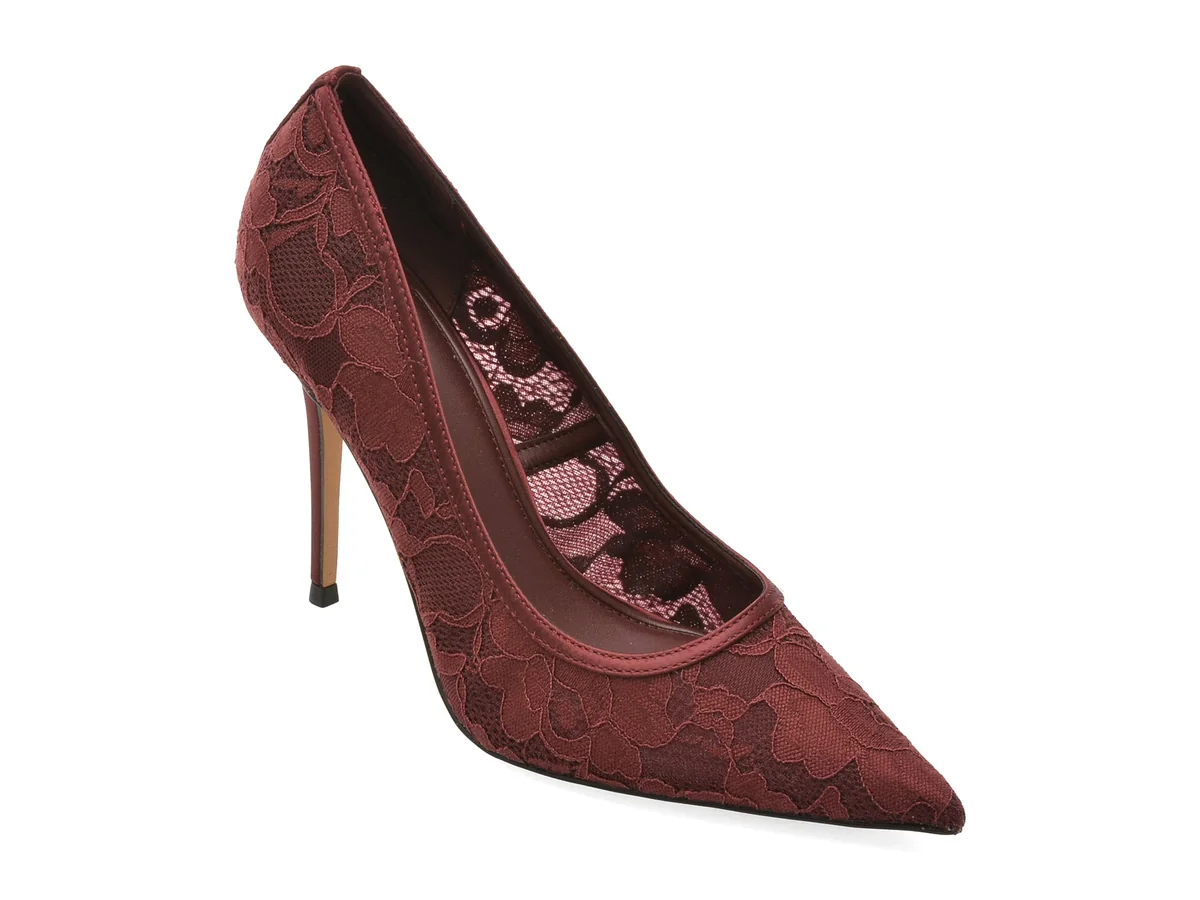 Pantofi Eleganti Aldo Visinii, Starrla 601, Din Material Textil