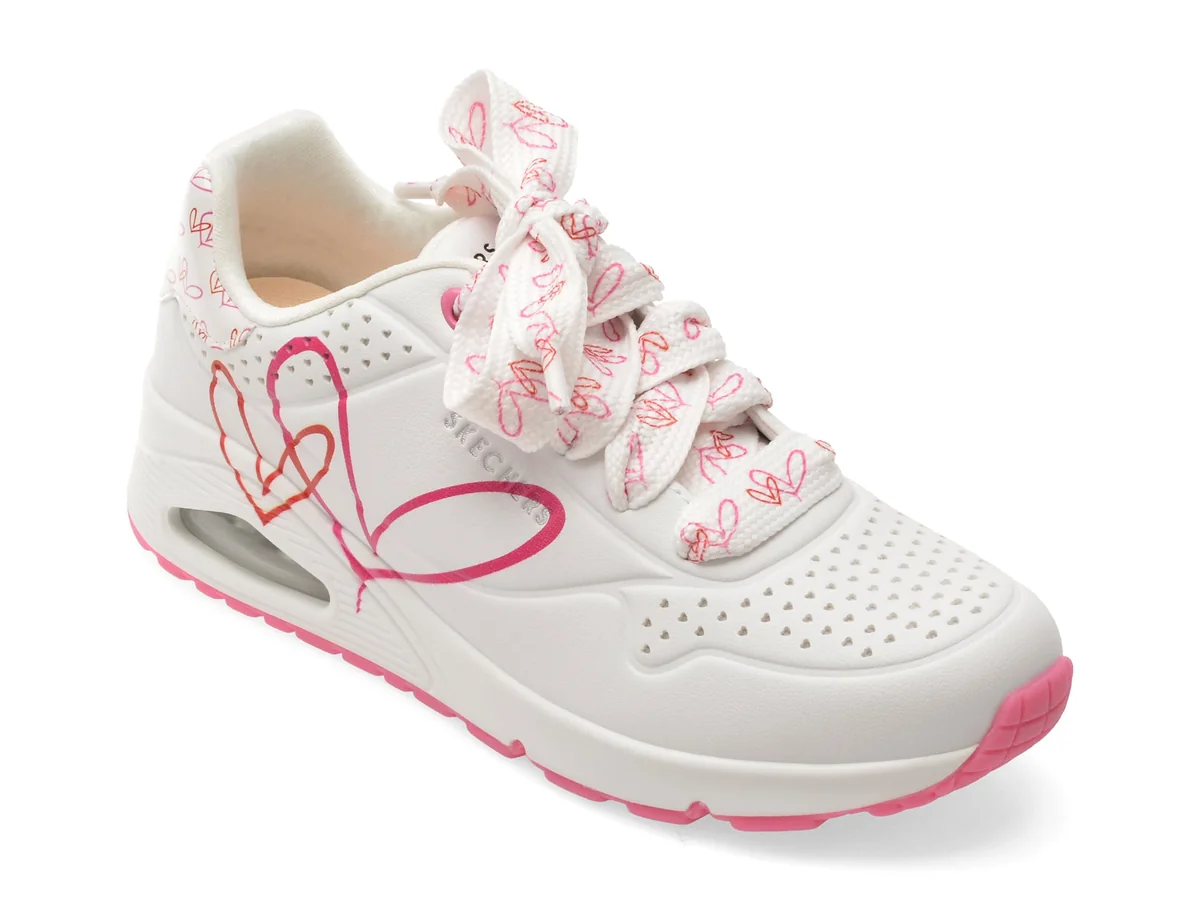 Pantofi Sport Skechers Albi, Uno, Din Piele Ecologică