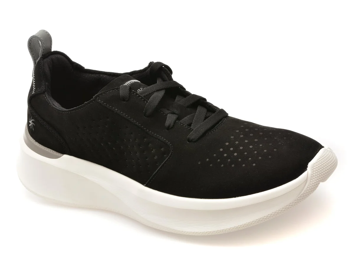 Pantofi Sport Clarks Negri, Solevana Style, Din Năbuc
