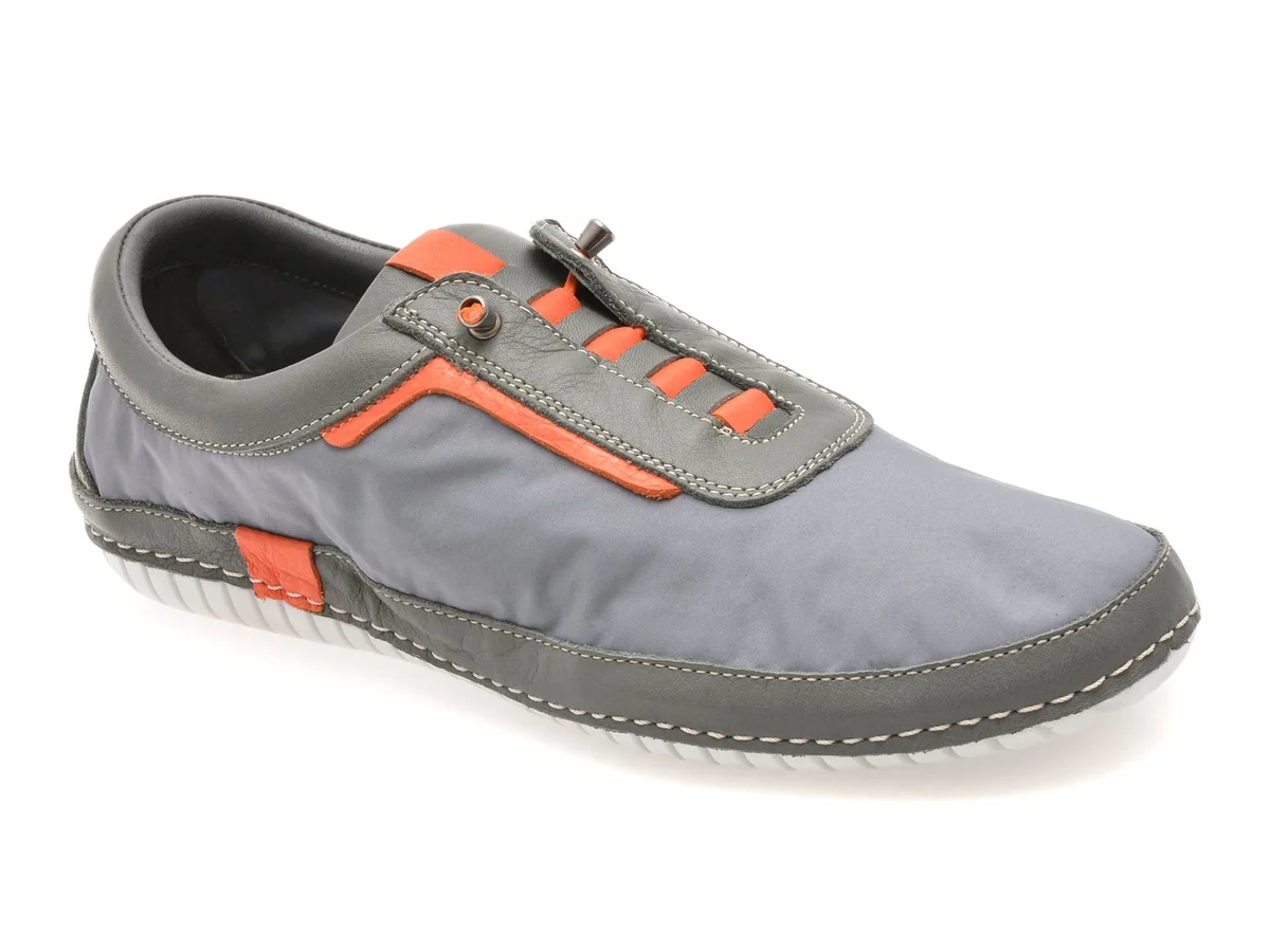 Pantofi Sport Evida Gri, EV2925, Din Material Textil