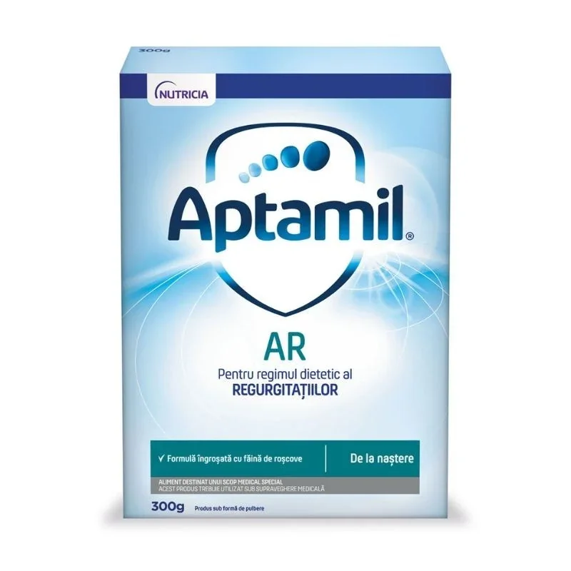 Lapte praf de la nastere AR, +0 luni, 300 g, Aptamil