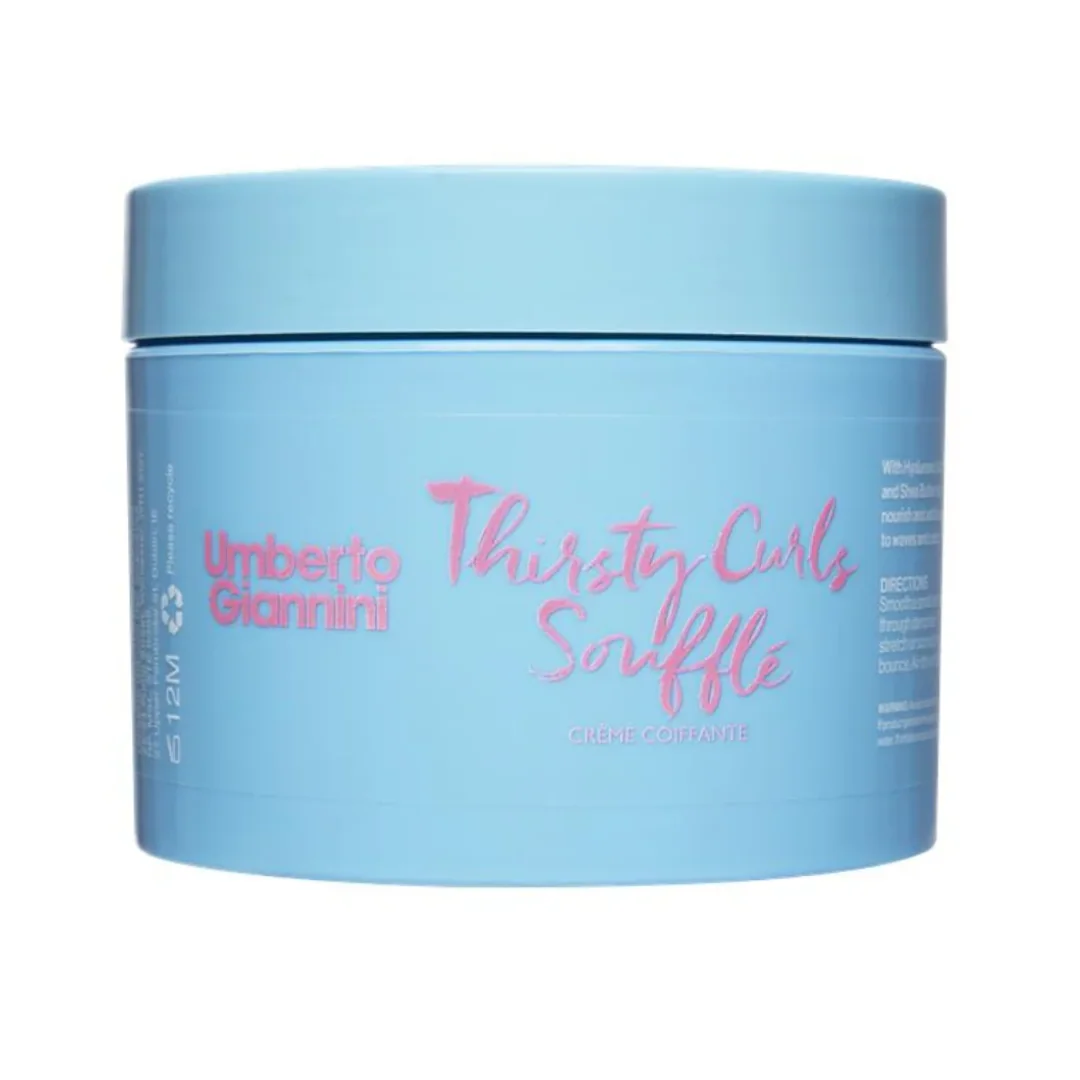 Crema lejera Thirsty Curls Souffle, 300 ml, Umberto Giannini