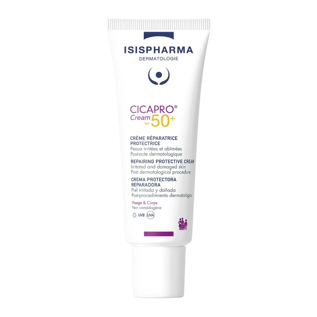 Crema reparatoare cu SPF50+ Cicapro, 40 ml, IsisPharma