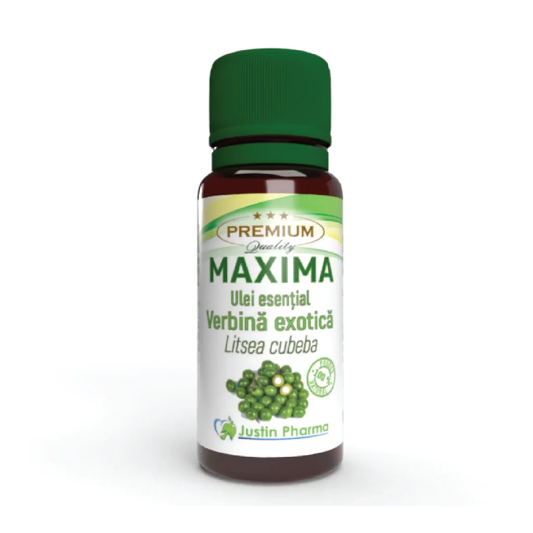 Ulei esential Verbina Exotica, uz extern, 10 ml, Justin Pharma
