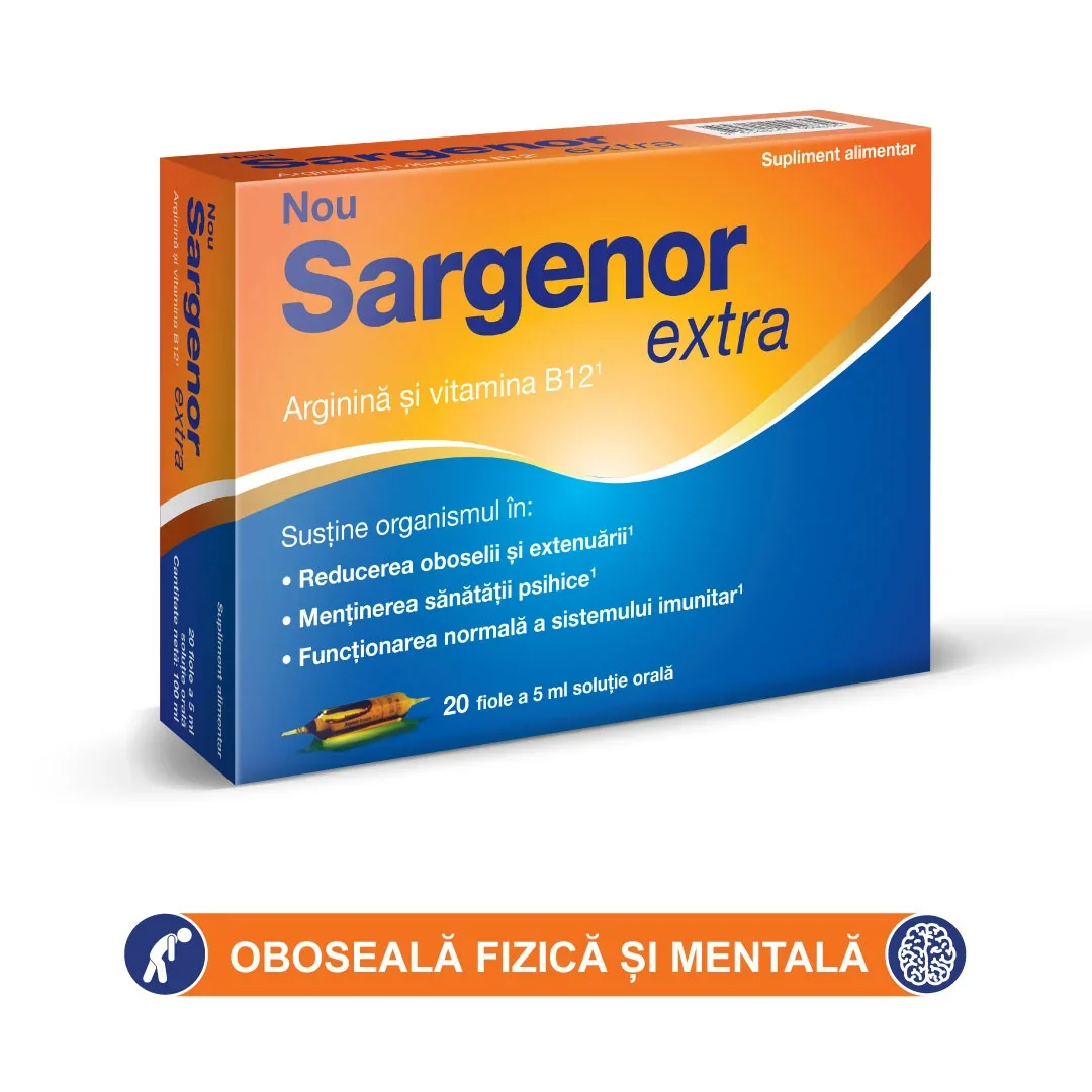 Sargenor Extra, 5 ml*20 fiole, Meda Pharma
