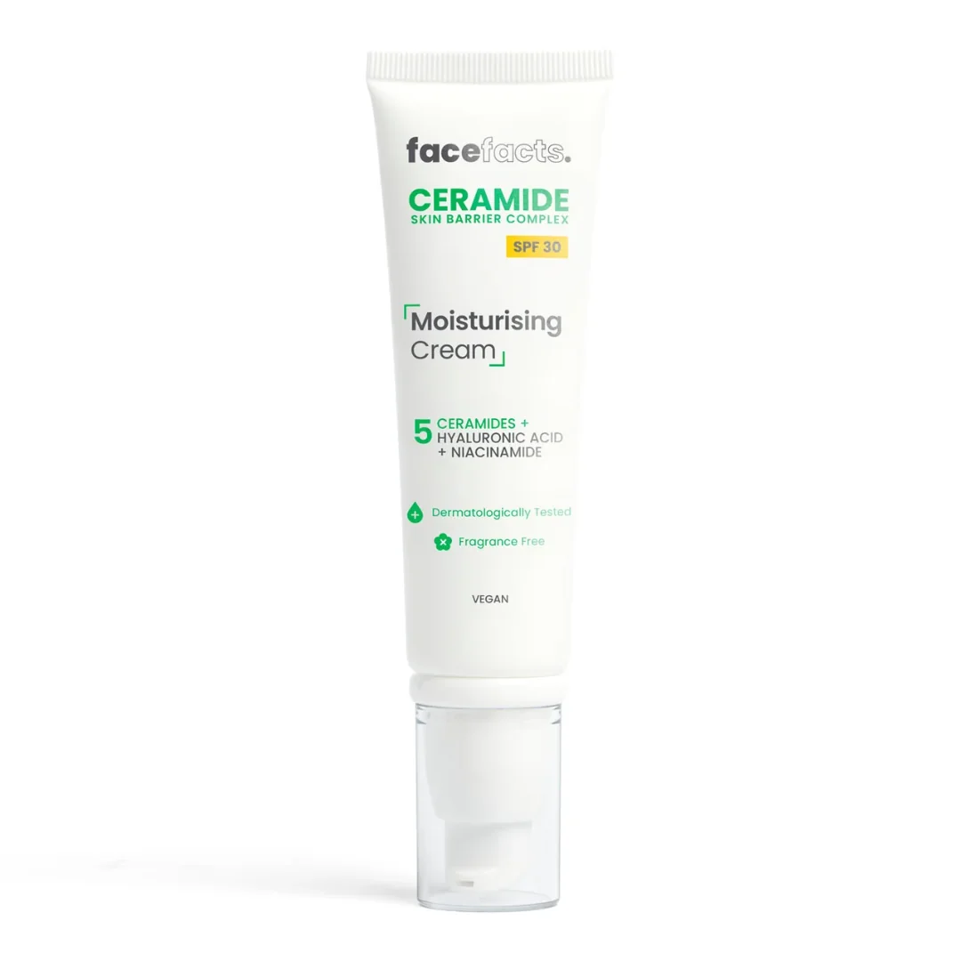 Crema-gel hidratanta pentru ten cu SPF30 Ceramide, 50ml, Face Facts