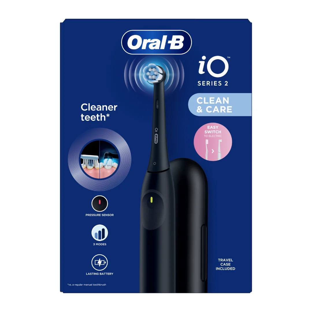 Periuta de dinti electrica neagra iO2, Oral-B